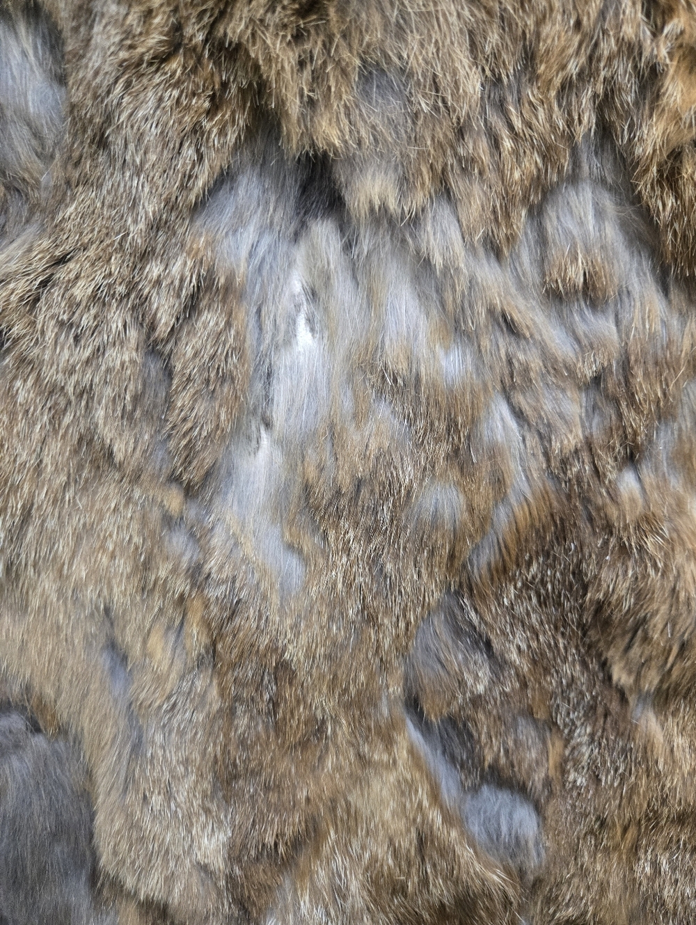 Dino Ricco Rabbit Fur Coat Size Large - Picture 10 of 16